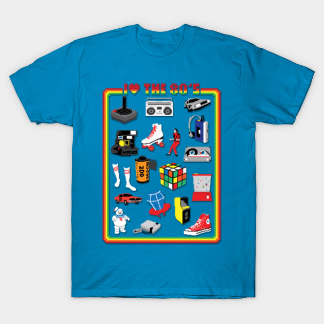 80's graphic tee